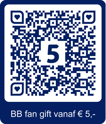 QR-code: Rabobank betaalverzoek voor een BB Fan-gift